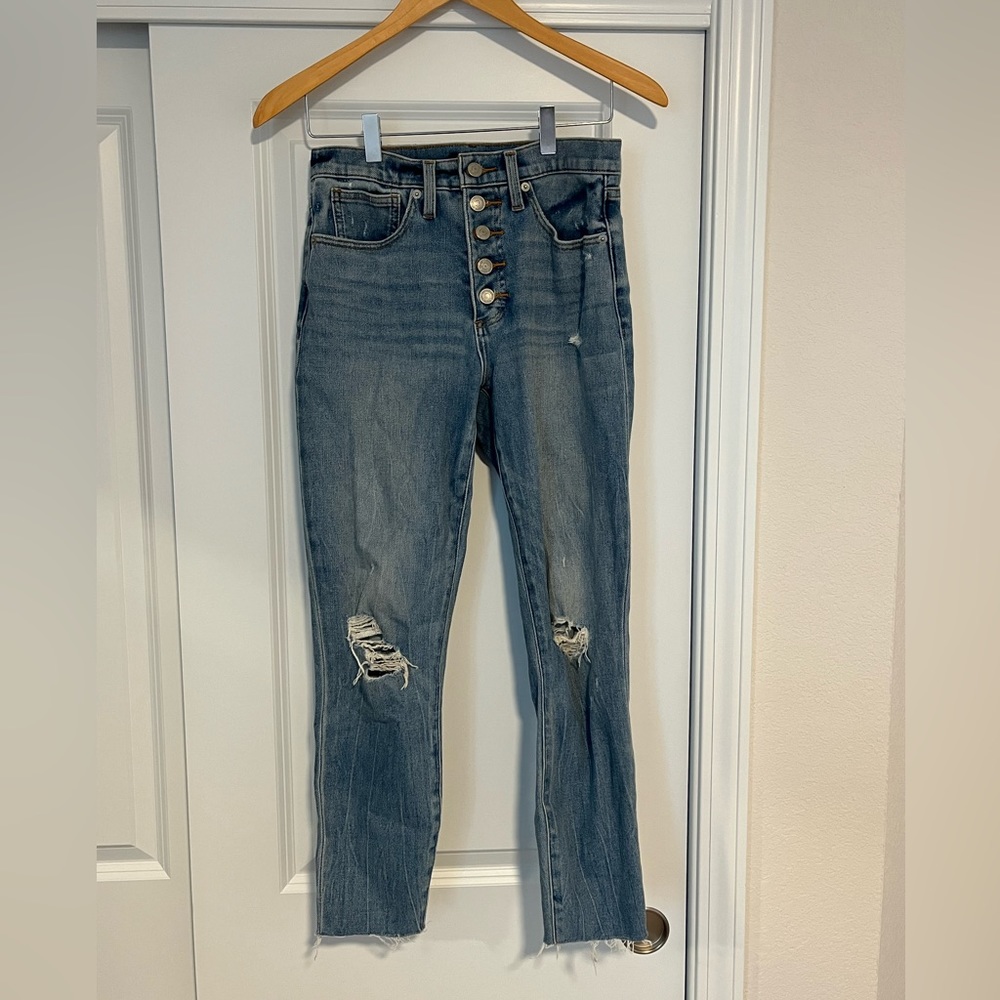 Lucky Brand High Rise Cropped Bridgette Jeans